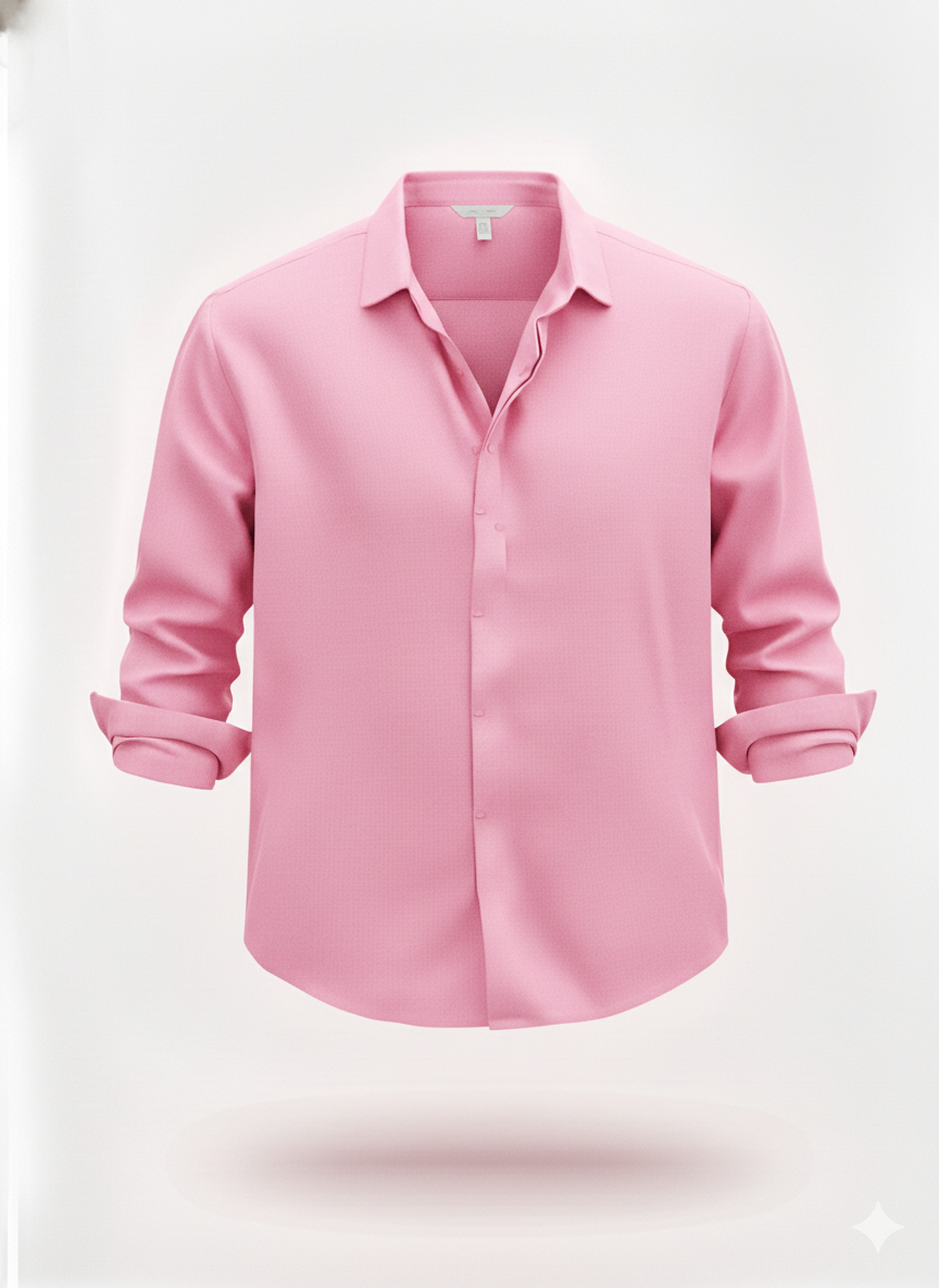 The Saint-Tropez Breeze | Premium Cotton-Linen Relaxed Shirt