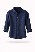 The Mayfair Heritage | Pure Italian-Linen Long Sleeve Shirt