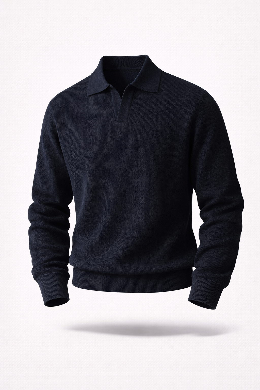 Premium V-Neck Lapel Sweater