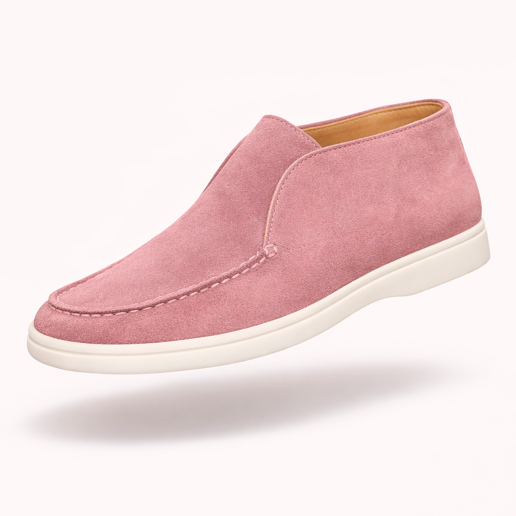 The St. Moritz Glide | Premium Suede Slip-on Loafers