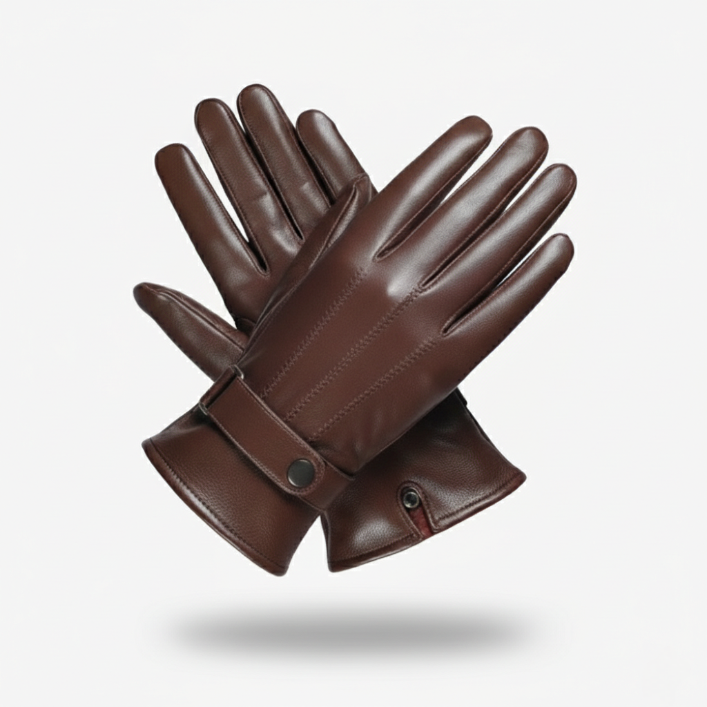 The Piccadilly Heritage | Classic Leather Wrist-Strap Gloves