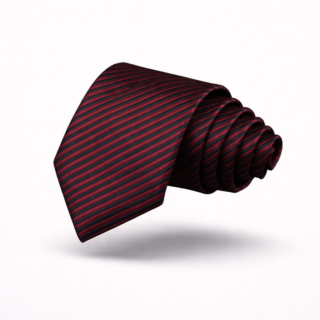 The St. James Striped | British Gentleman Polyester Silk Tie