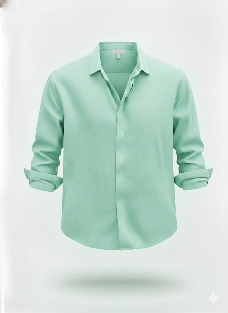 The Saint-Tropez Breeze | Premium Cotton-Linen Relaxed Shirt