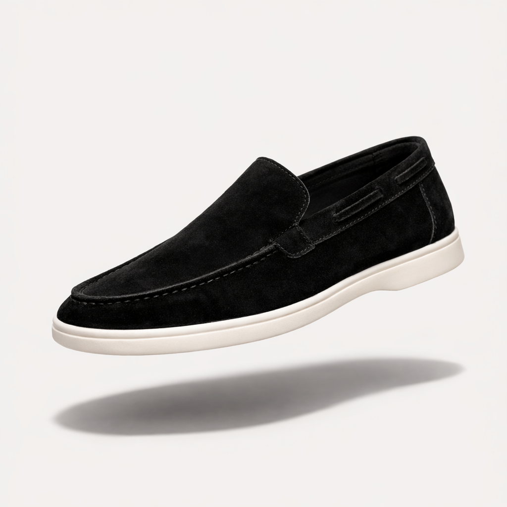 The Windsor Promenade | Matte Suede Nautical Loafers