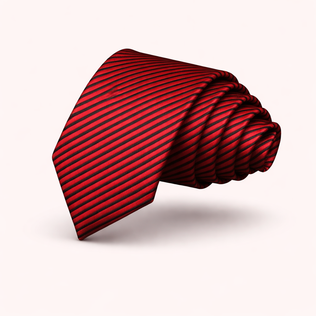 The St. James Striped | British Gentleman Polyester Silk Tie