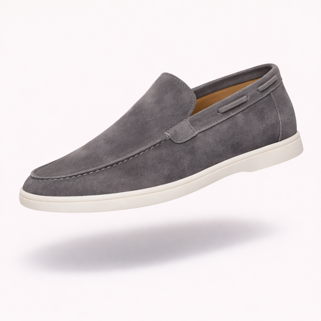 The Windsor Promenade | Matte Suede Nautical Loafers