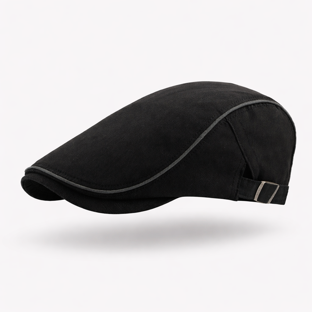 The Soho Modern | Adjustable Piping Flat Cap
