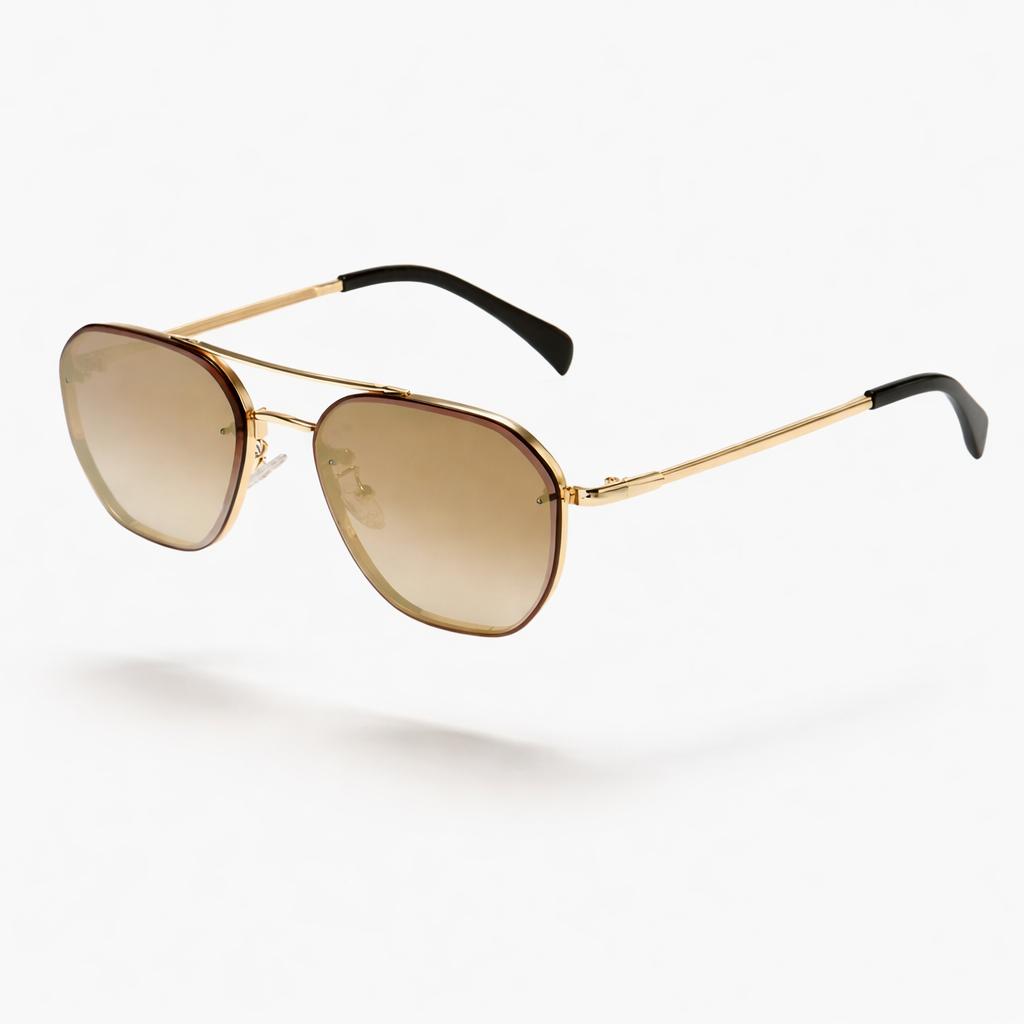 The Mayfair Diamond | Retro Double-Beam Sunglasses