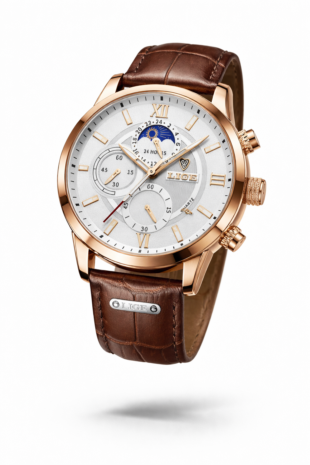 The Greenwich II | Moon Phase Quartz Watch