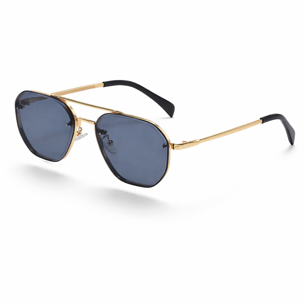 The Mayfair Diamond | Retro Double-Beam Sunglasses