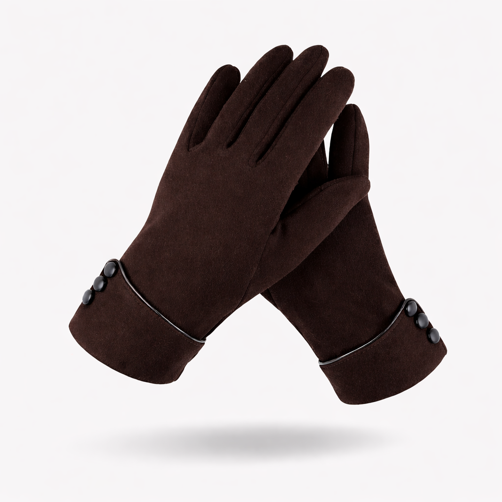 The Knightsbridge Velvet | Premium No-Down Cashmere Gloves