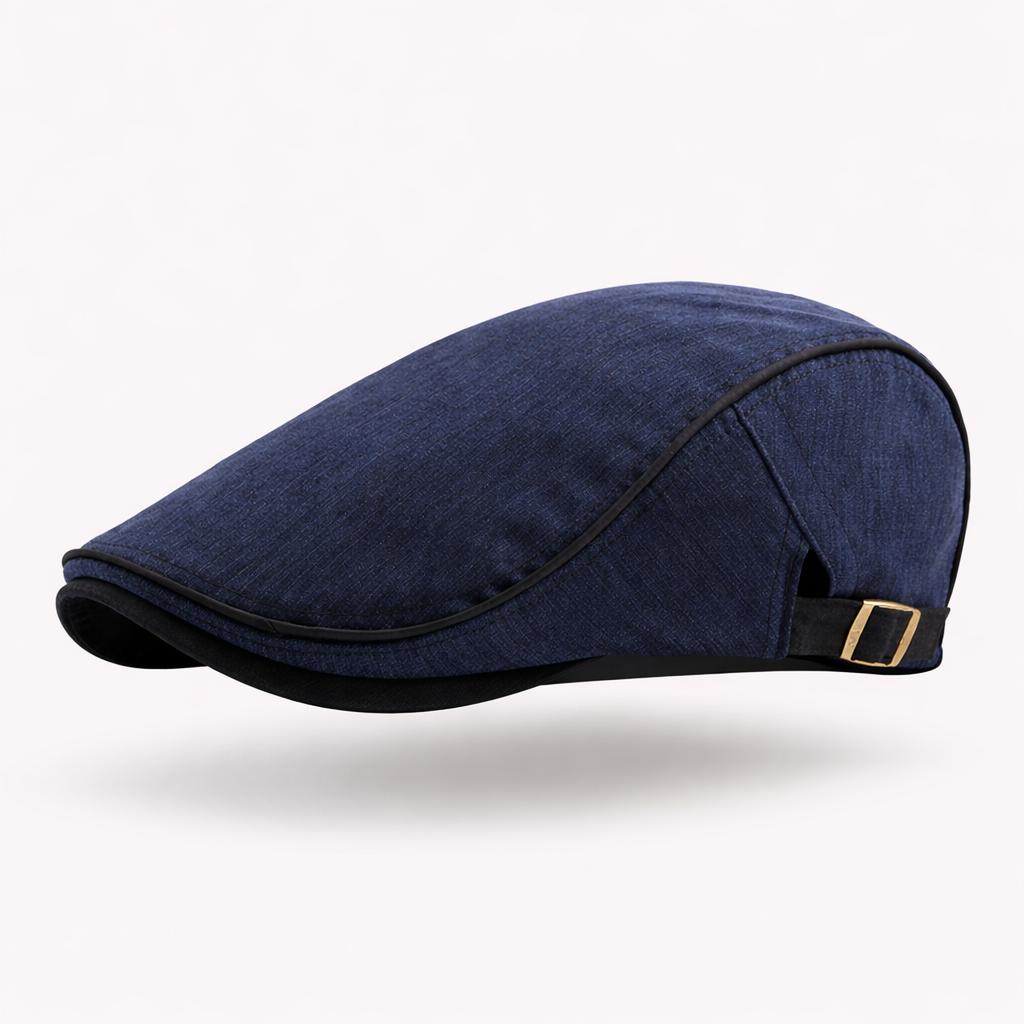 The Soho Modern | Adjustable Piping Flat Cap