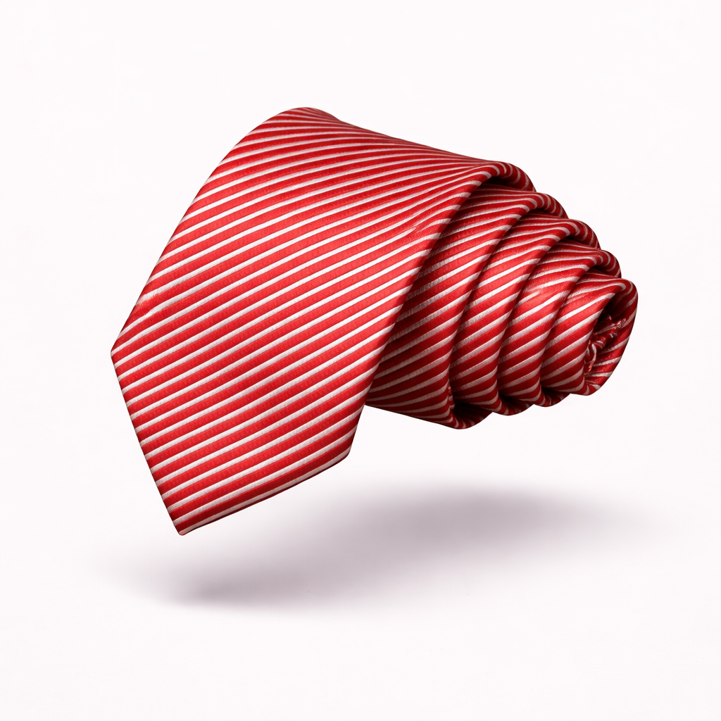 The St. James Striped | British Gentleman Polyester Silk Tie