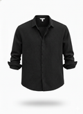 The Saint-Tropez Breeze | Premium Cotton-Linen Relaxed Shirt