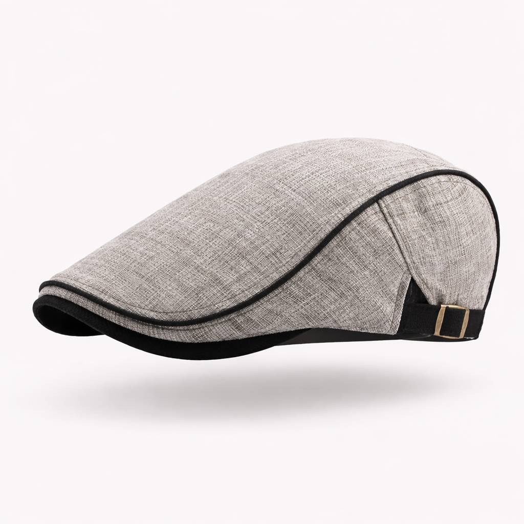The Soho Modern | Adjustable Piping Flat Cap