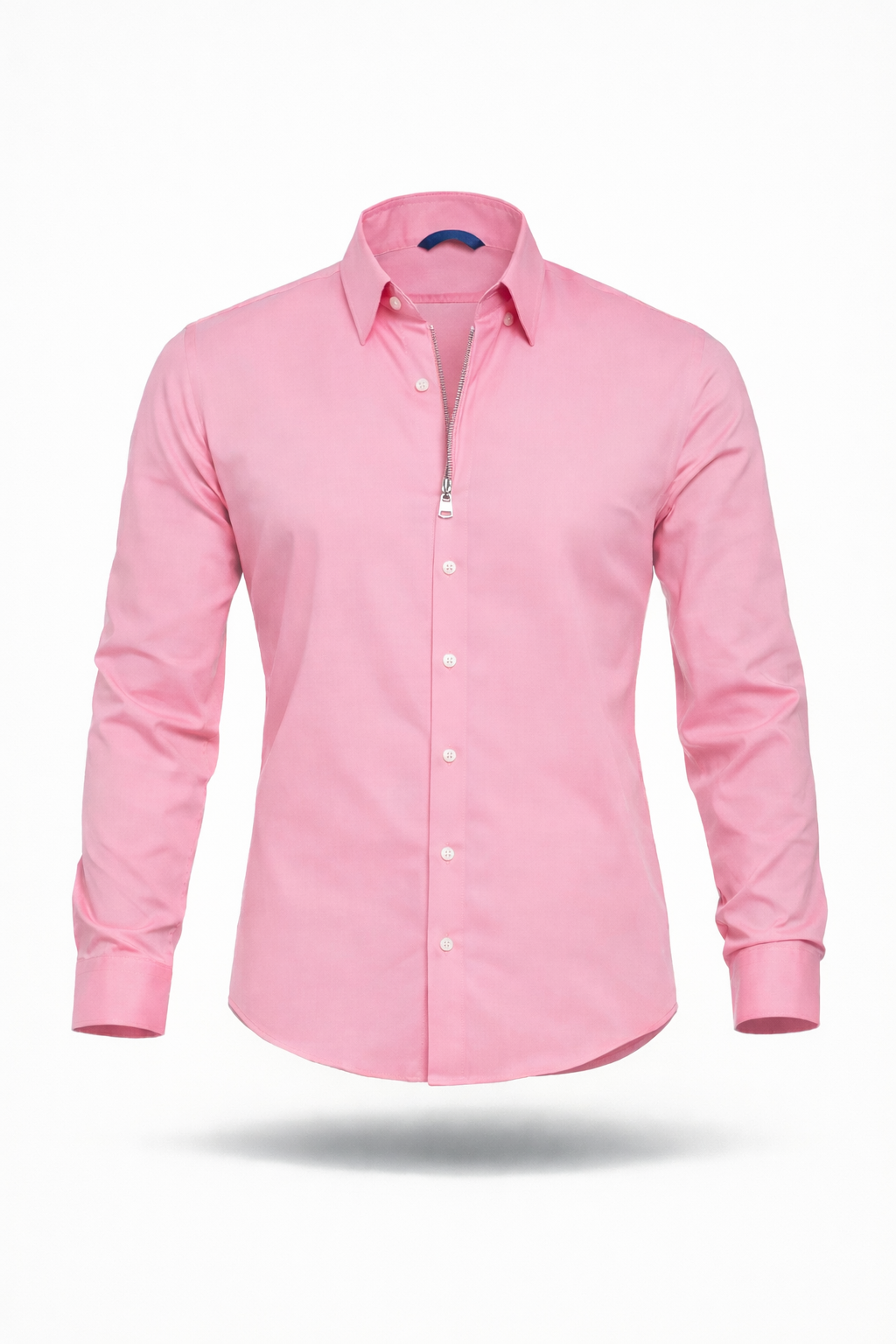 The City Precision | Oxford Shirt with Innovative Hidden Zipper