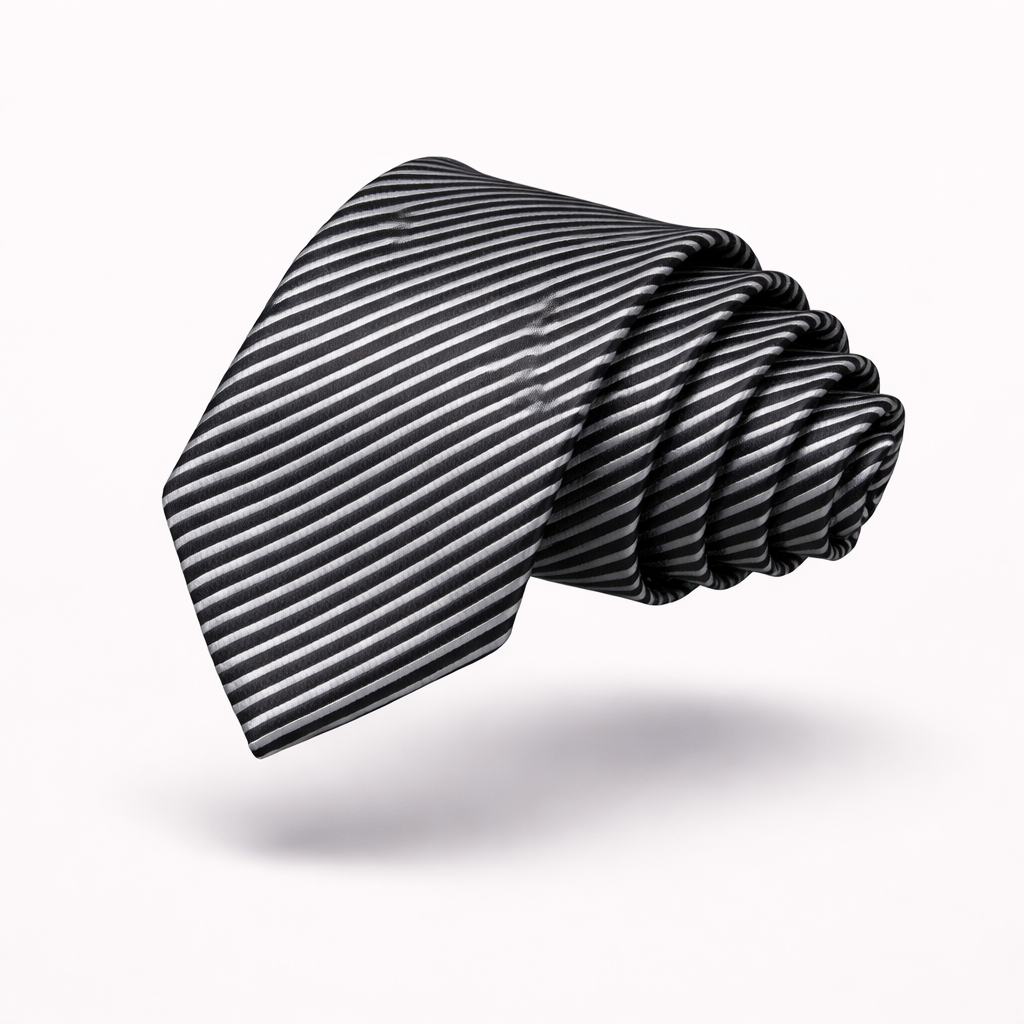 The St. James Striped | British Gentleman Polyester Silk Tie