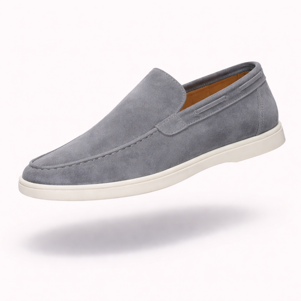 The Windsor Promenade | Matte Suede Nautical Loafers