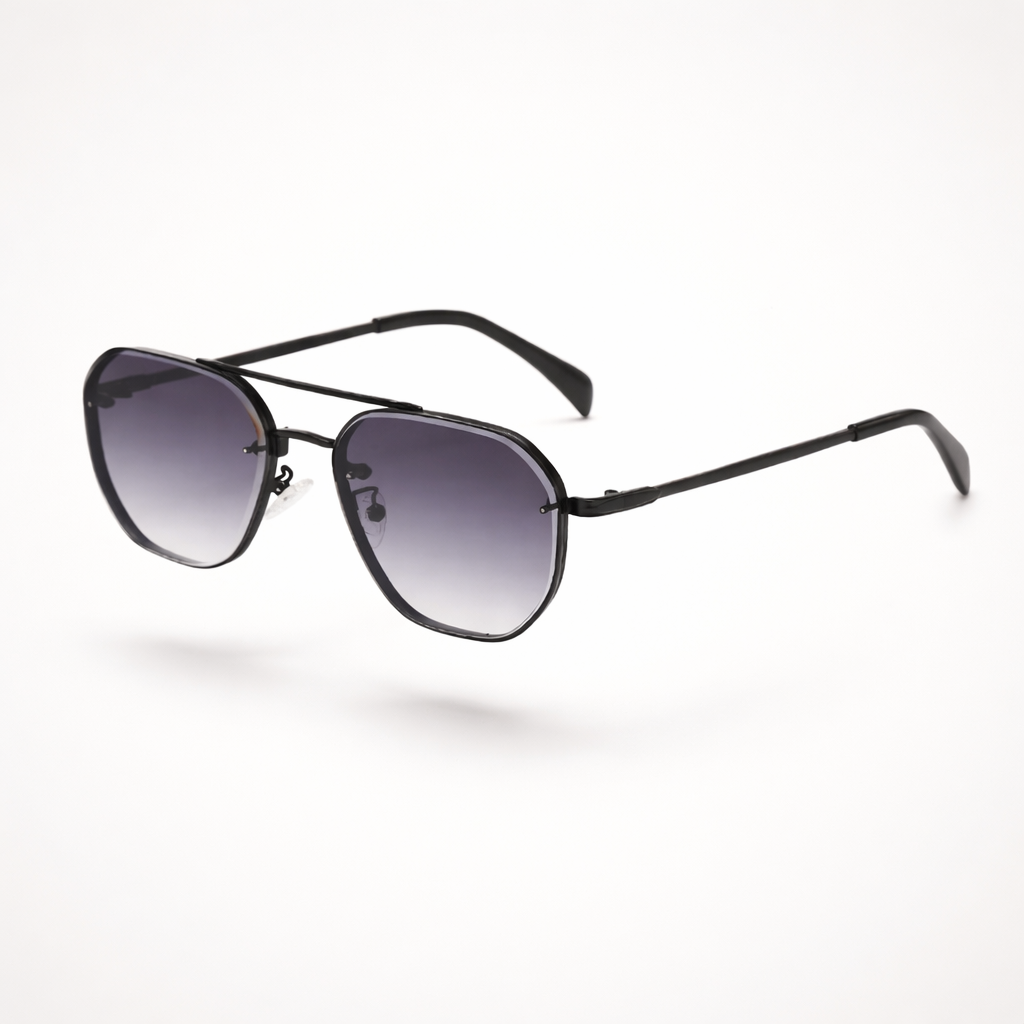 The Mayfair Diamond | Retro Double-Beam Sunglasses