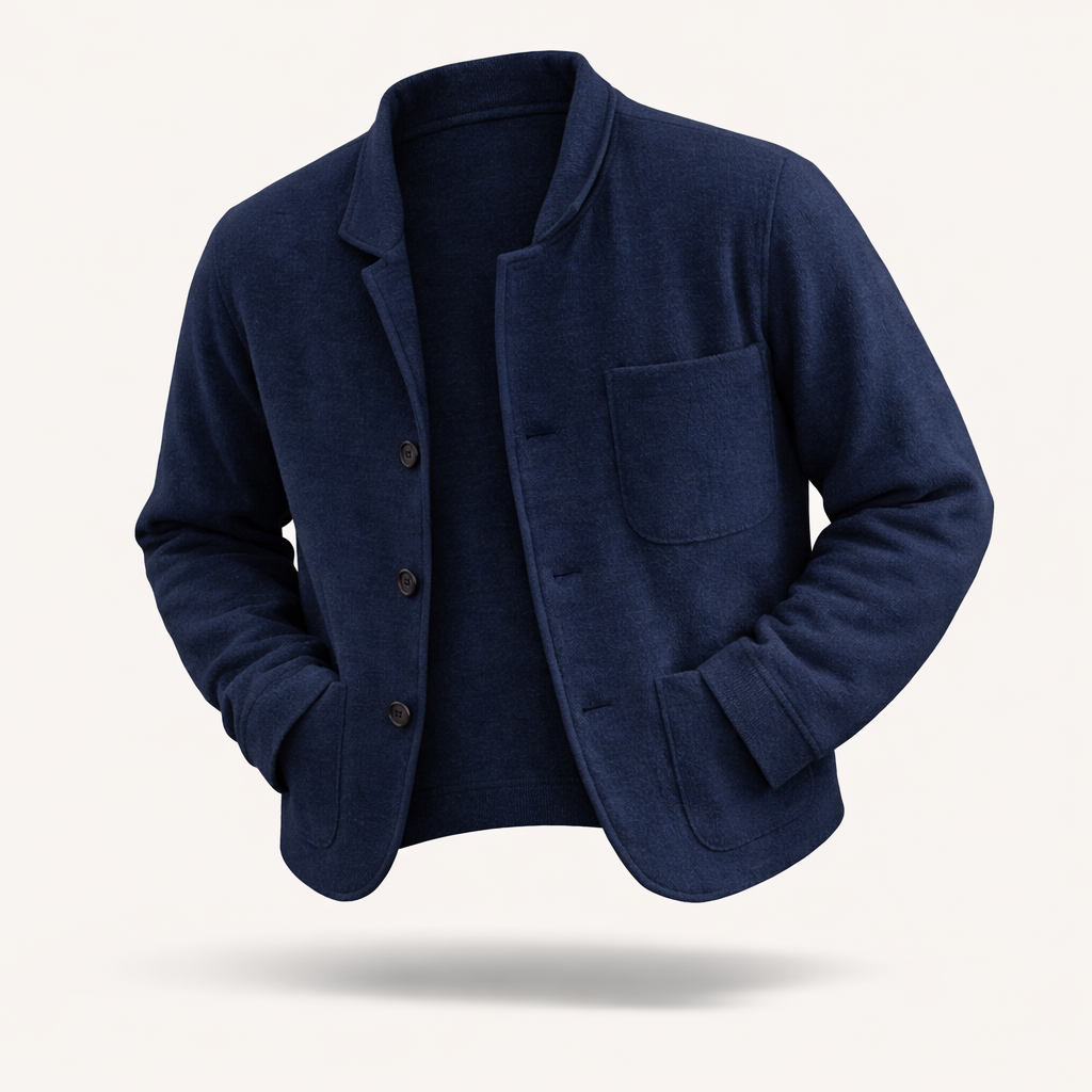 The Greenwich Bomber Jacket – Refined Knit Edition