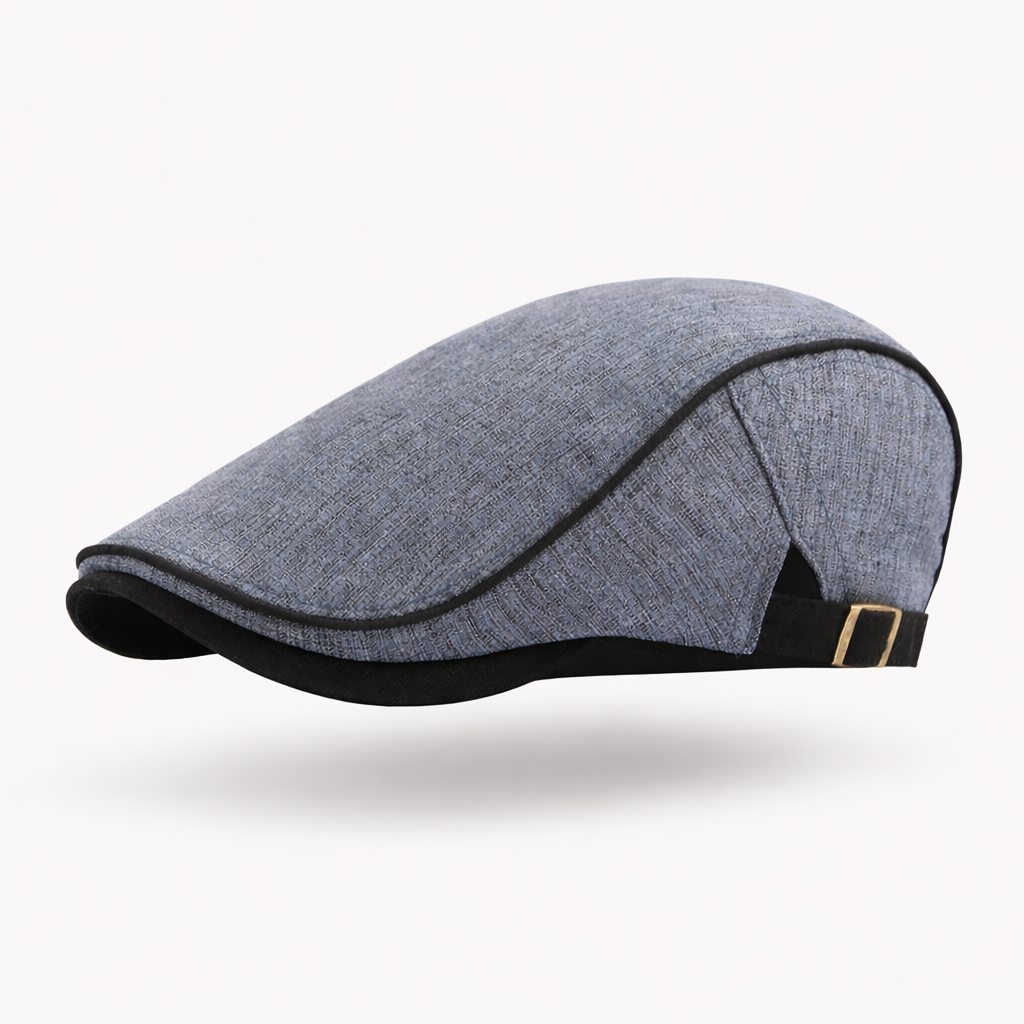 The Soho Modern | Adjustable Piping Flat Cap
