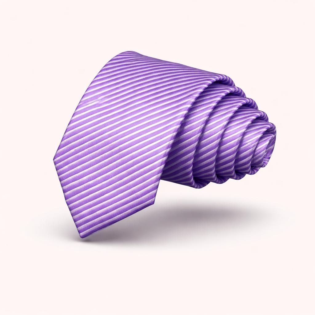 The St. James Striped | British Gentleman Polyester Silk Tie