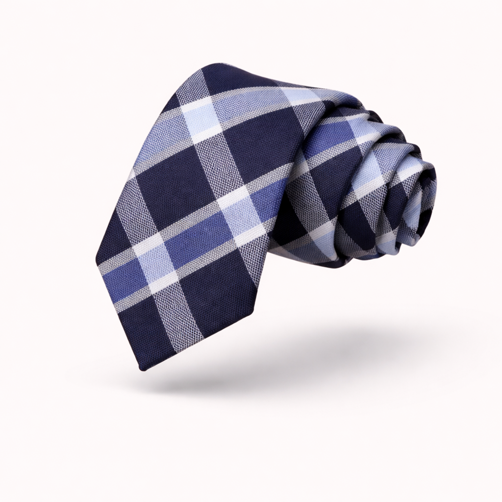 The Camden Plaid | 6cm Skinny Fashion Silk-Touch Tie