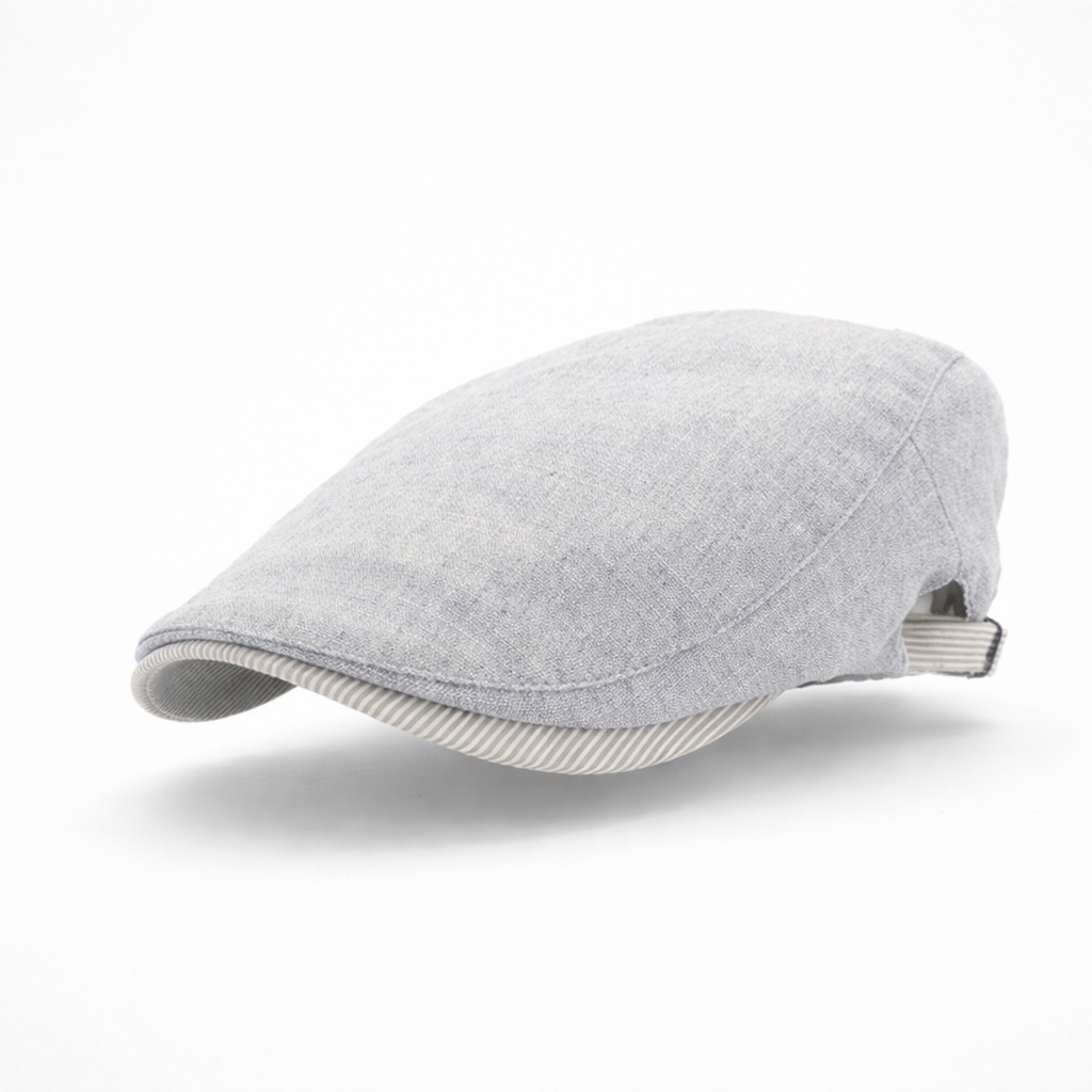 The Cotswold Classic | Premium Cotton-Linen Flat Cap