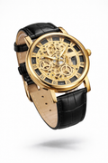 The Holborn Skeleton | Mechanical Leather Watch