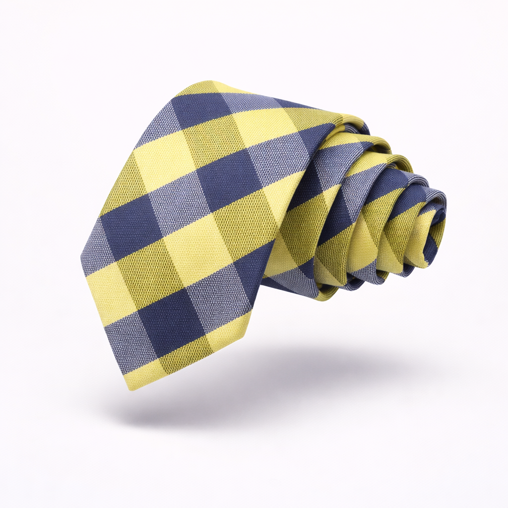 The Camden Plaid | 6cm Skinny Fashion Silk-Touch Tie