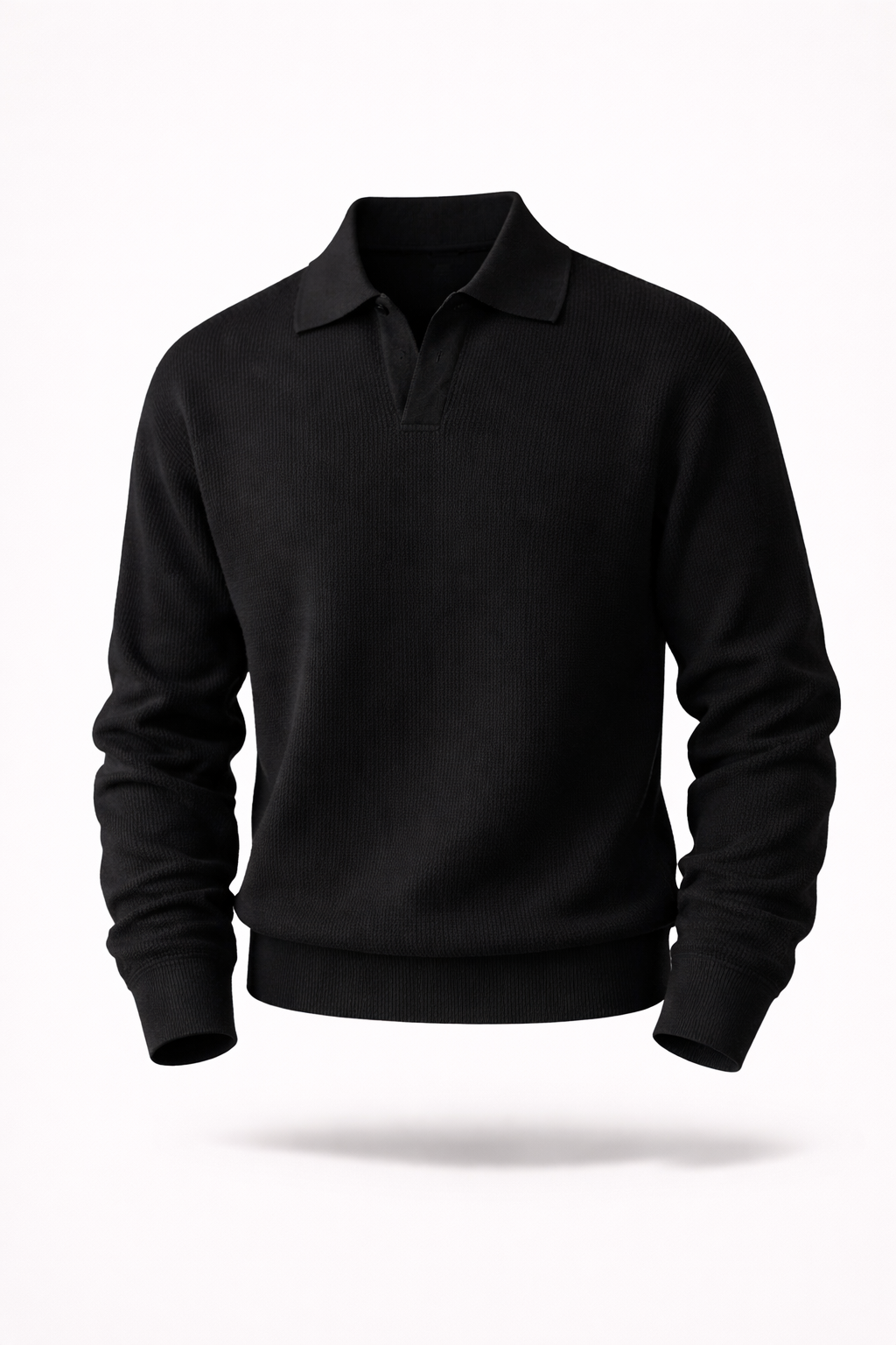 Premium V-Neck Lapel Sweater