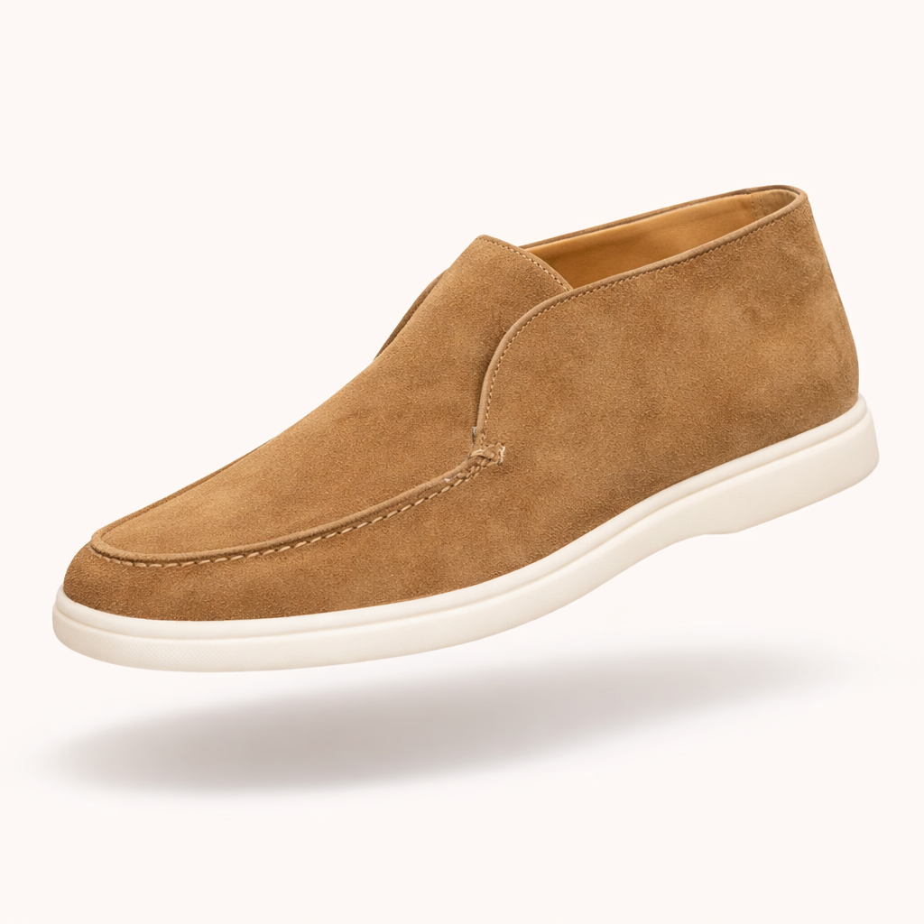 The St. Moritz Glide | Premium Suede Slip-on Loafers