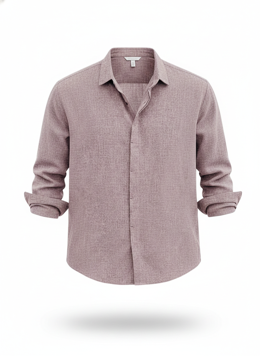 The Saint-Tropez Breeze | Premium Cotton-Linen Relaxed Shirt