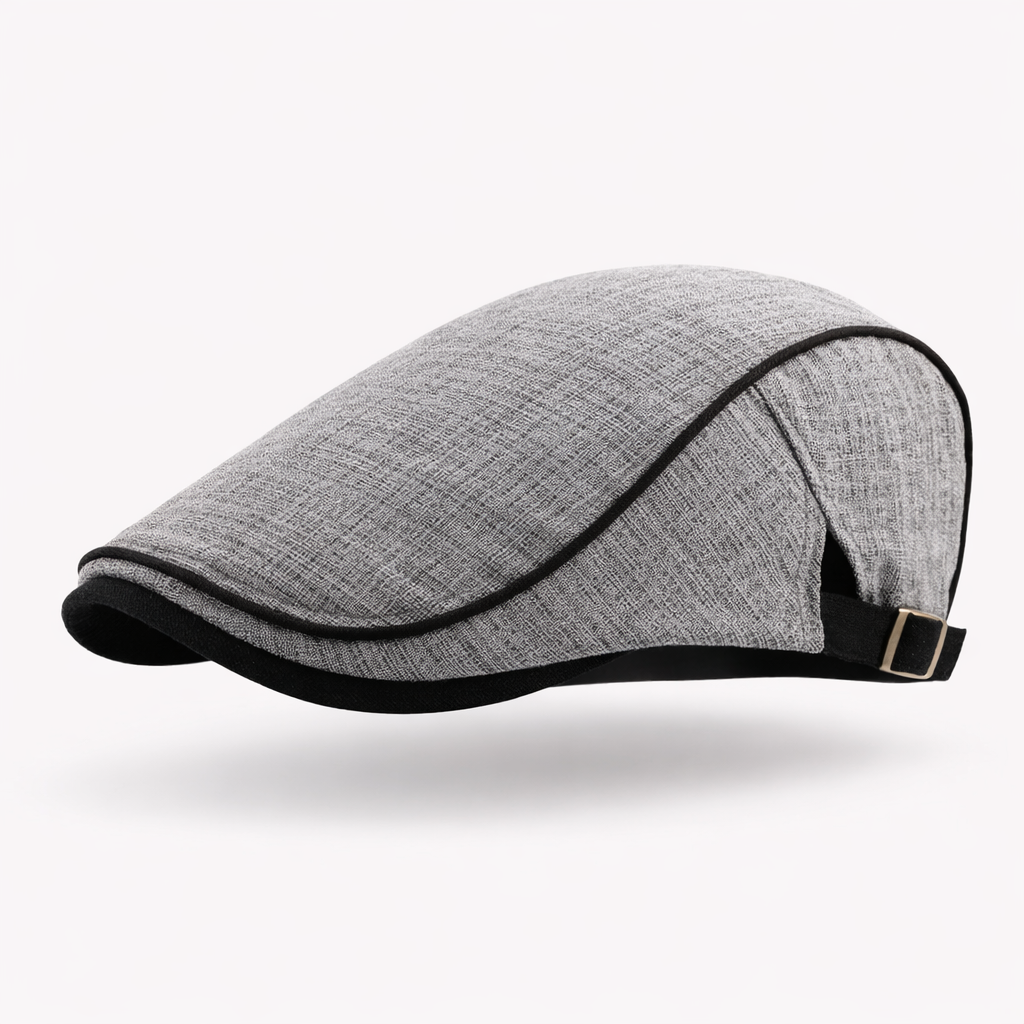 The Soho Modern | Adjustable Piping Flat Cap