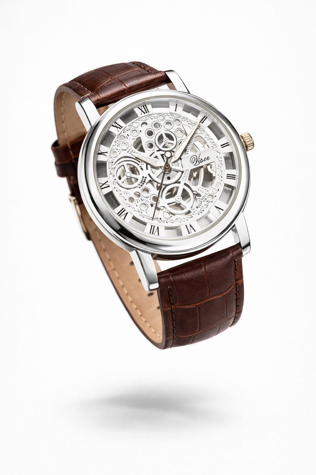 The Holborn Skeleton | Mechanical Leather Watch