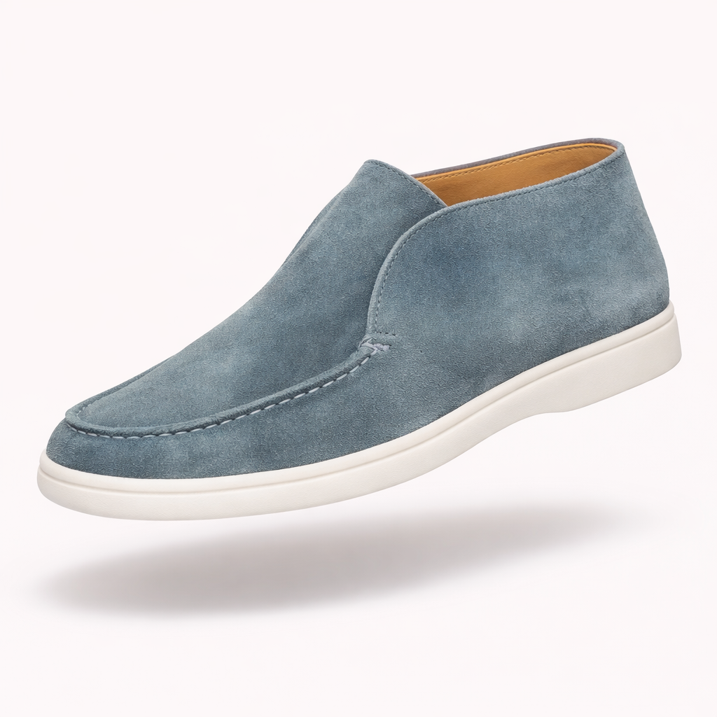 The St. Moritz Glide | Premium Suede Slip-on Loafers
