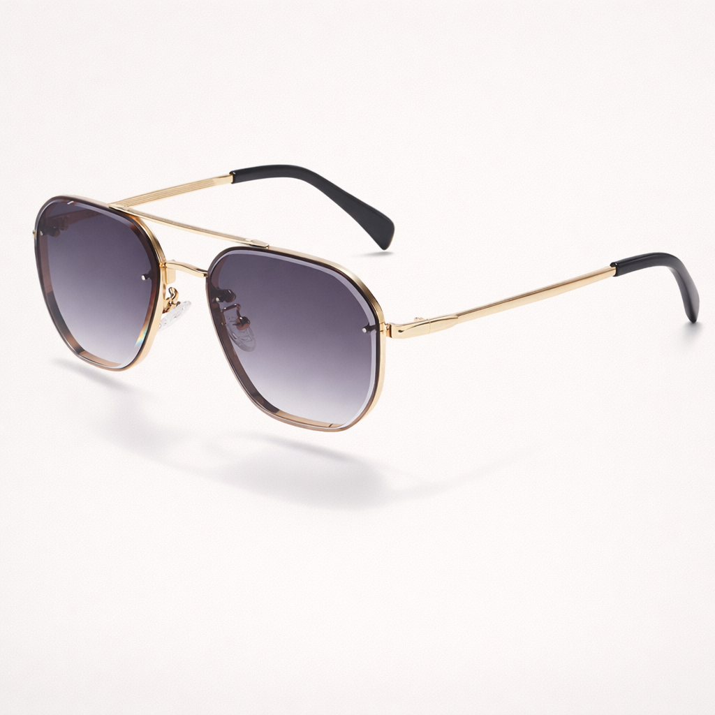 The Mayfair Diamond | Retro Double-Beam Sunglasses