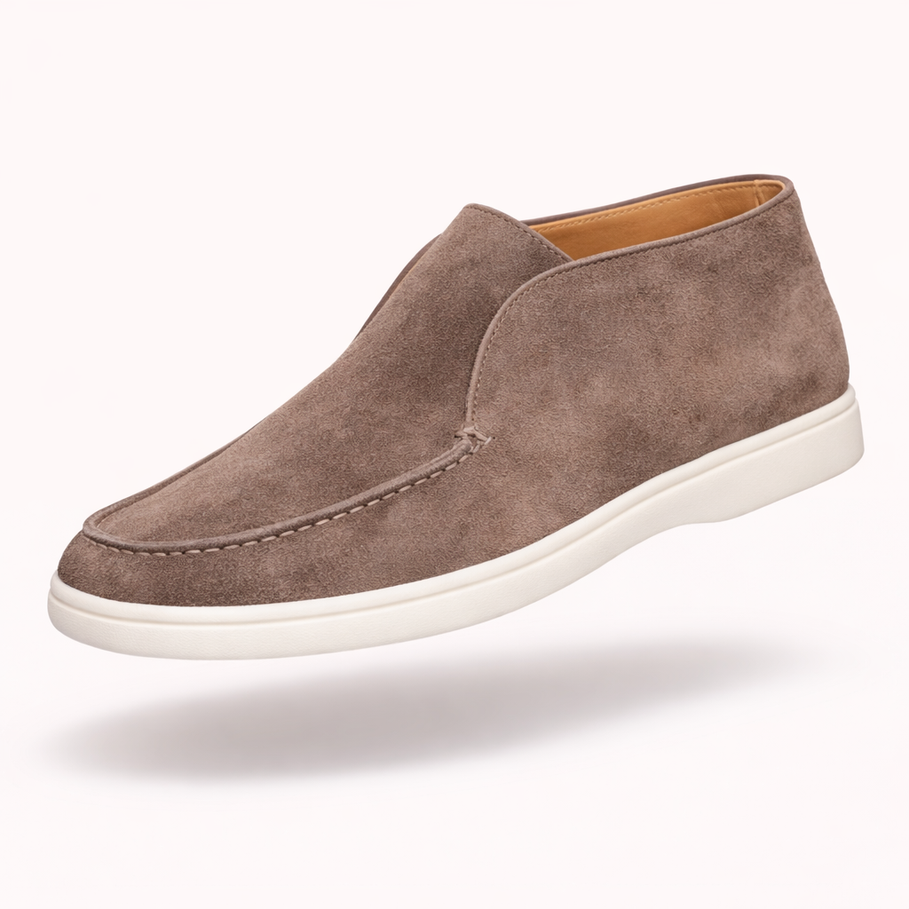 The St. Moritz Glide | Premium Suede Slip-on Loafers