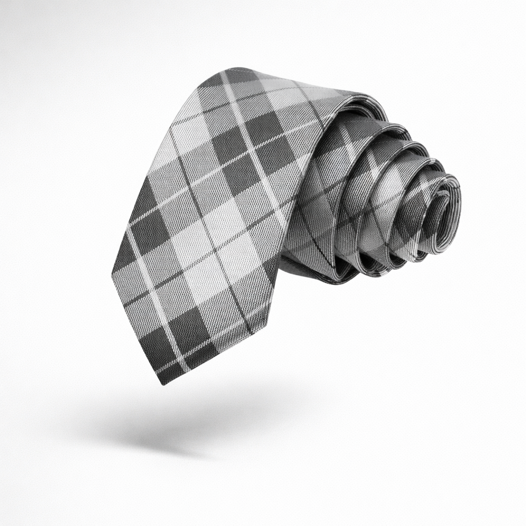 The Camden Plaid | 6cm Skinny Fashion Silk-Touch Tie