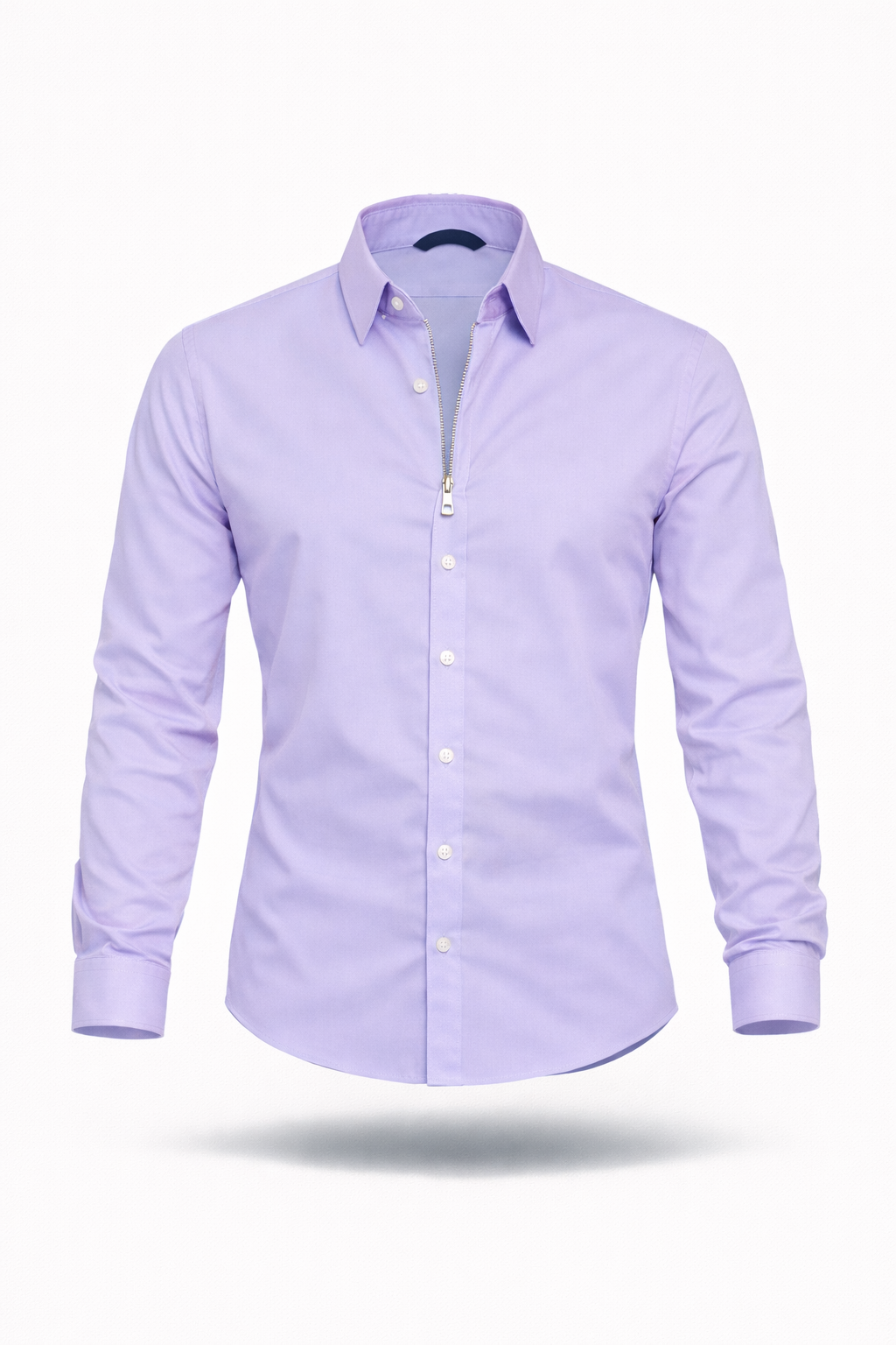 The City Precision | Oxford Shirt with Innovative Hidden Zipper