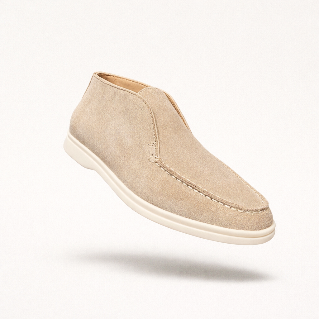 The St. Moritz Glide | Premium Suede Slip-on Loafers